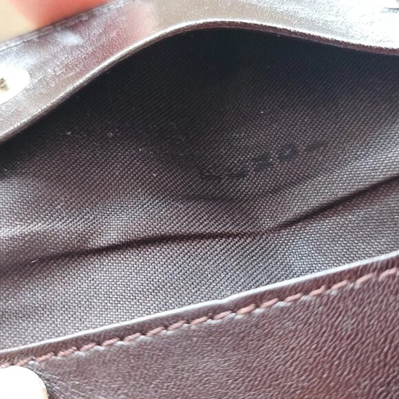 FENDI Keychain Brown Leather 6 Rings Keys Holder Keys Fob Bag Made in Italy - Picture 9 of 11